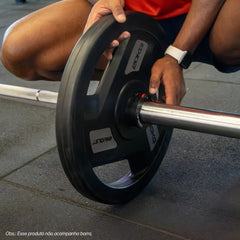 Anilha Olímpica com Anel de Metal 20Kg Envolst
