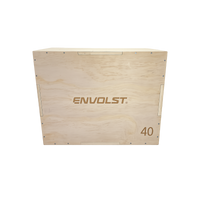 Caixa de Salto Plyo Box 3 em 1 Envolst 35x40x45cm