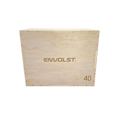 Caixa de Salto Plyo Box 3 em 1 Envolst 35x40x45cm 3 Alturas