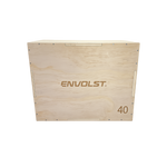 Caixa de Salto Plyo Box 3 em 1 Envolst 35x40x45cm