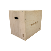 Caixa de Salto Plyo Box 3 em 1 Envolst 35x40x45cm