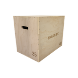 Caixa de Salto Plyo Box 3 em 1 Envolst 35x40x45cm 3 Alturas