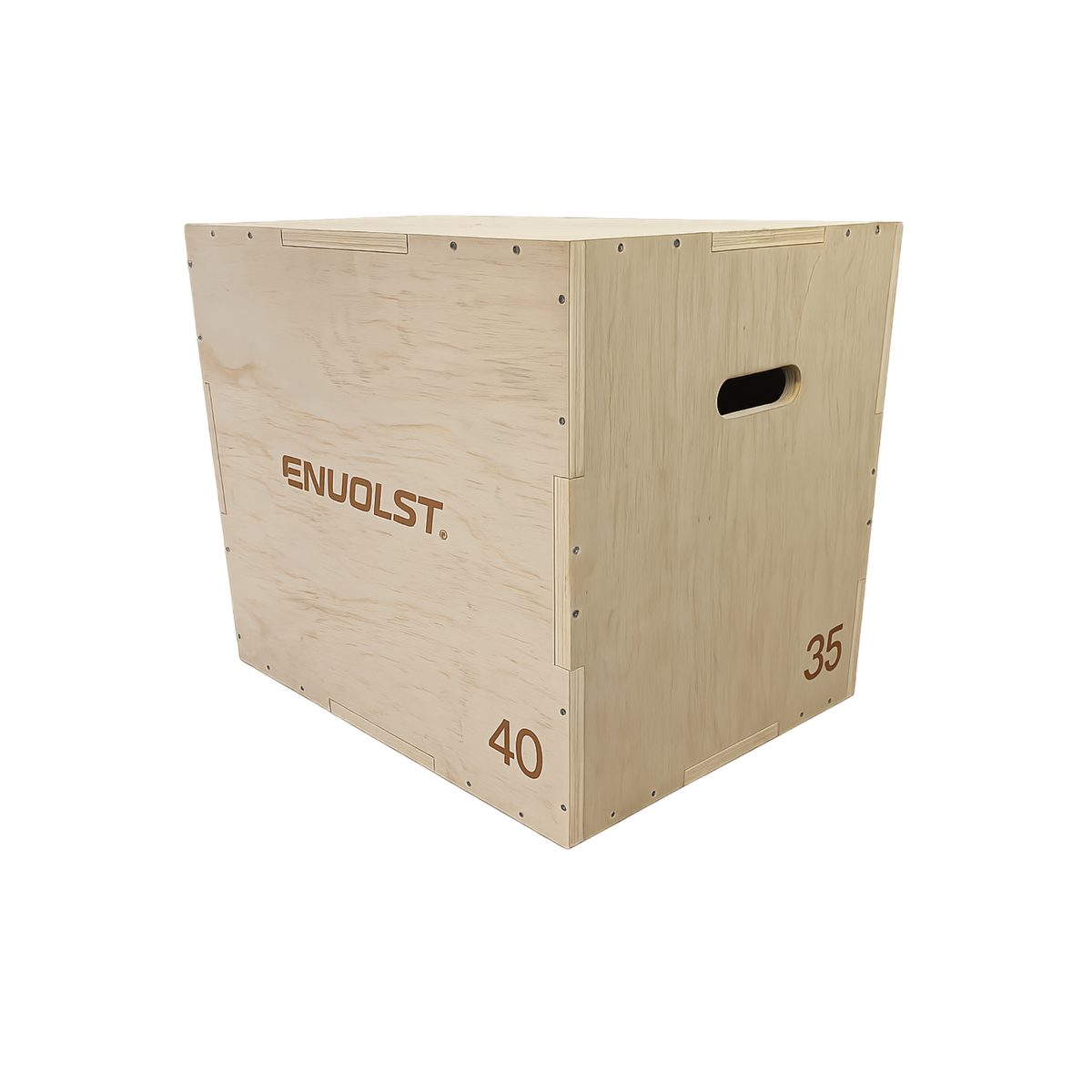 Caixa de Salto Plyo Box 3 em 1 Envolst 35x40x45cm 3 Alturas