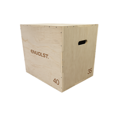 Caixa de Salto Plyo Box 3 em 1 Envolst 35x40x45cm 3 Alturas