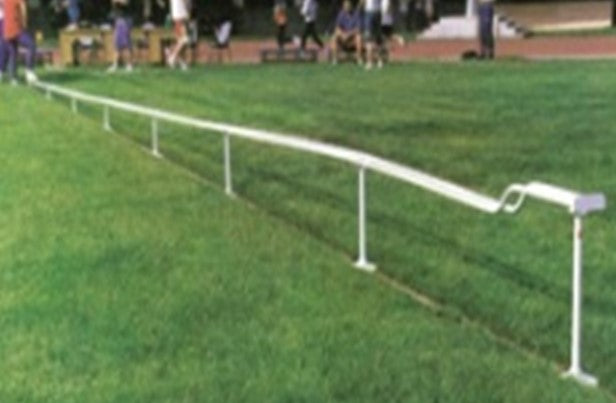 Canaleta para retorno de pesos Pista e Campo