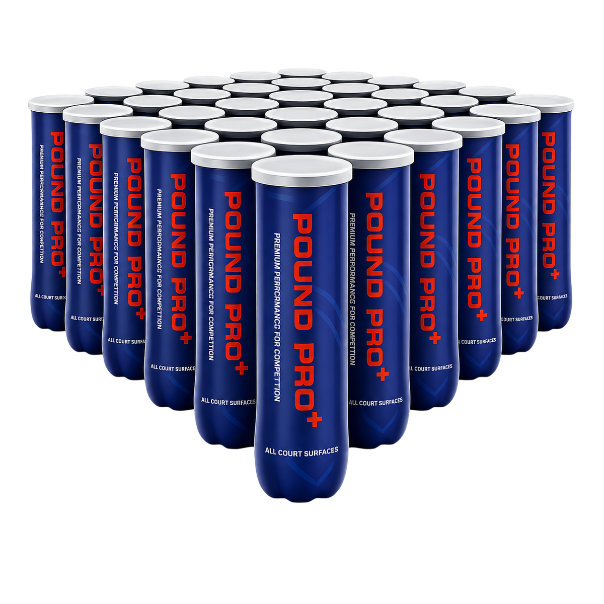 Bola de Tênis Pound Pro+ Teloon ITF 40 Tubos
