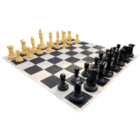 Jogo de peças para xadrez gigante rei com 63,5cm modelo premium NeoFun