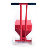 Carrinho para demarcar gramados e pistas com cal ou talco Pista e Campo