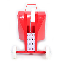 Carrinho para demarcar gramados e pistas com cal ou talco Pista e Campo