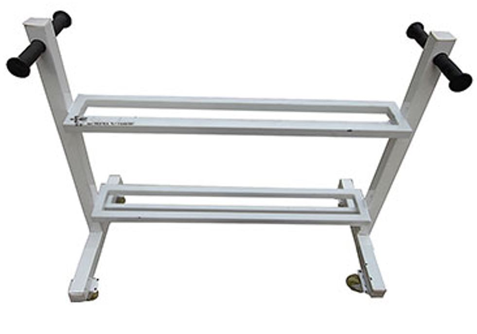 Carrinho para transporte e armazenagem de pesos Pista e Campo