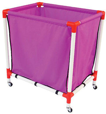 Carrinho de PVC para transporte e armazenagem de bolas e materiais Pista e Campo