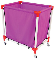 Carrinho de PVC para transporte e armazenagem de bolas e materiais Pista e Campo