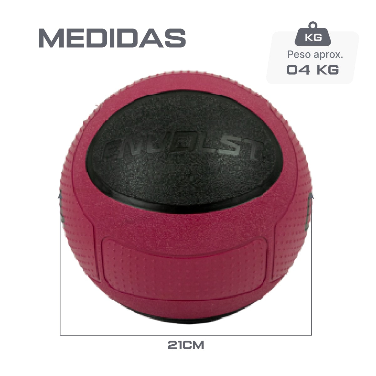 Medicine Ball 4kg com Quique Envolst para Força Funcional