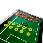 Quadro tático magnético de alumínio com acessórios 45x30 Pista e Campo - Futebol Society