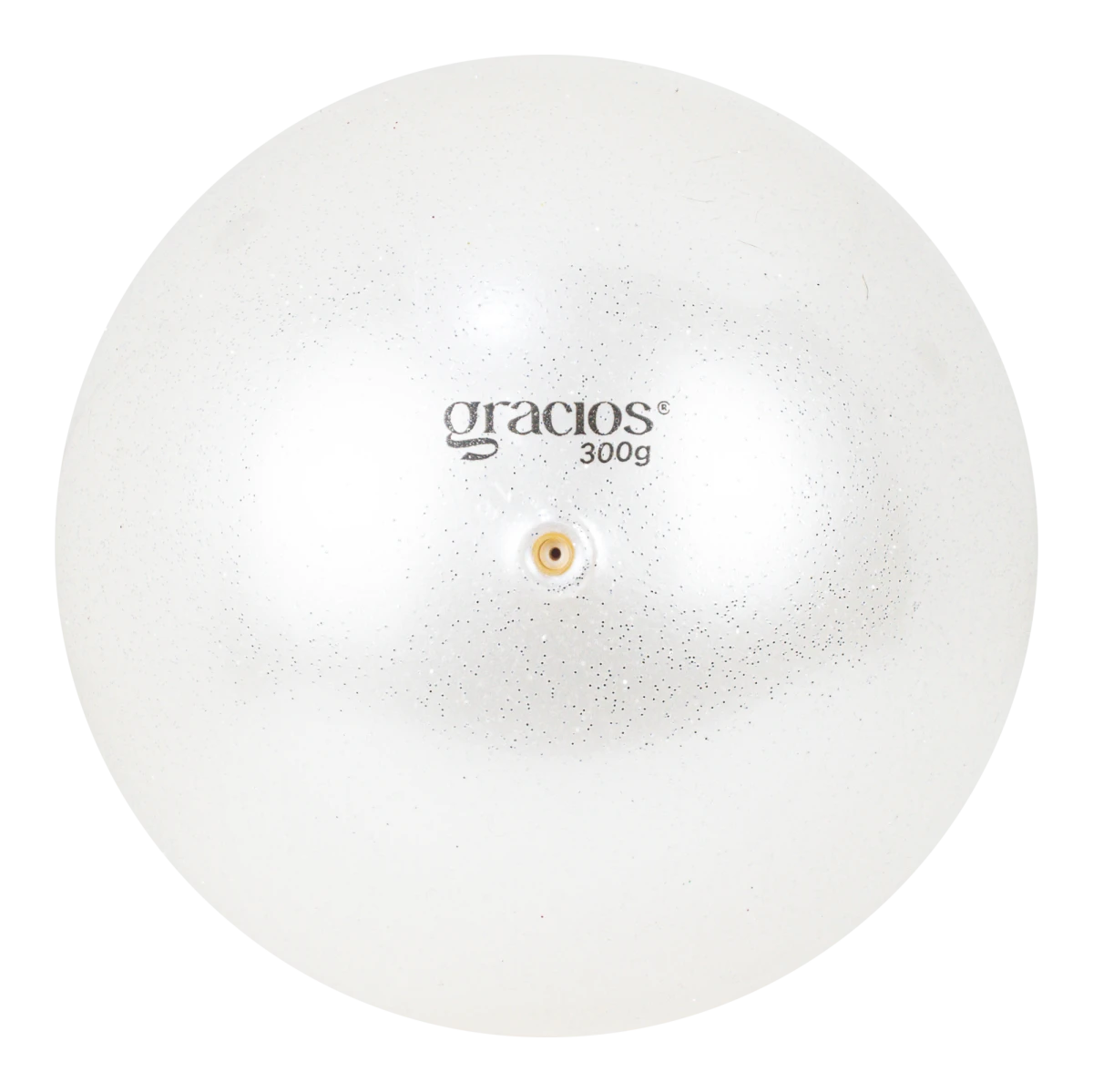 Bola Ginástica Rítmica Oficial 300g Glitter Gracios - Roxo