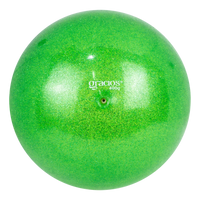 Bola Ginástica Rítmica Oficial 400g Glitter Gracios - Roxo