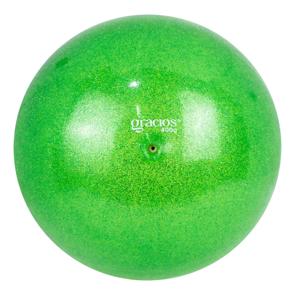 Bola Ginástica Rítmica Oficial 400g Glitter Gracios - Roxo