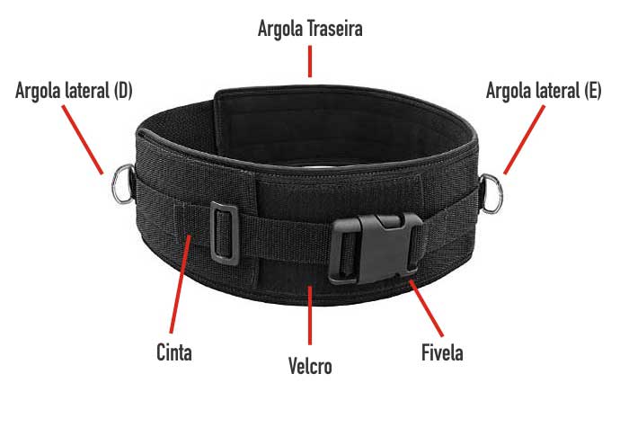 Cinturão Pro Cepall - avulso