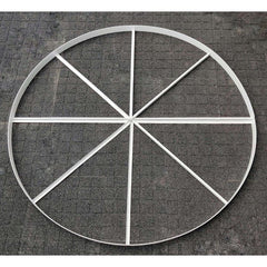 Círculo de aço para piso do setor de martelo e peso WA-IAAF ATE Anand