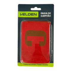 Bracelete braçadeira para capitão com velcro premium Velden - Amarelo