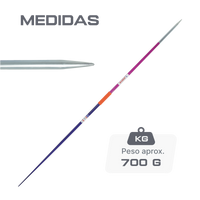 Dardo de duralumínio e aço 700g Air Flyer IAAF Polanik