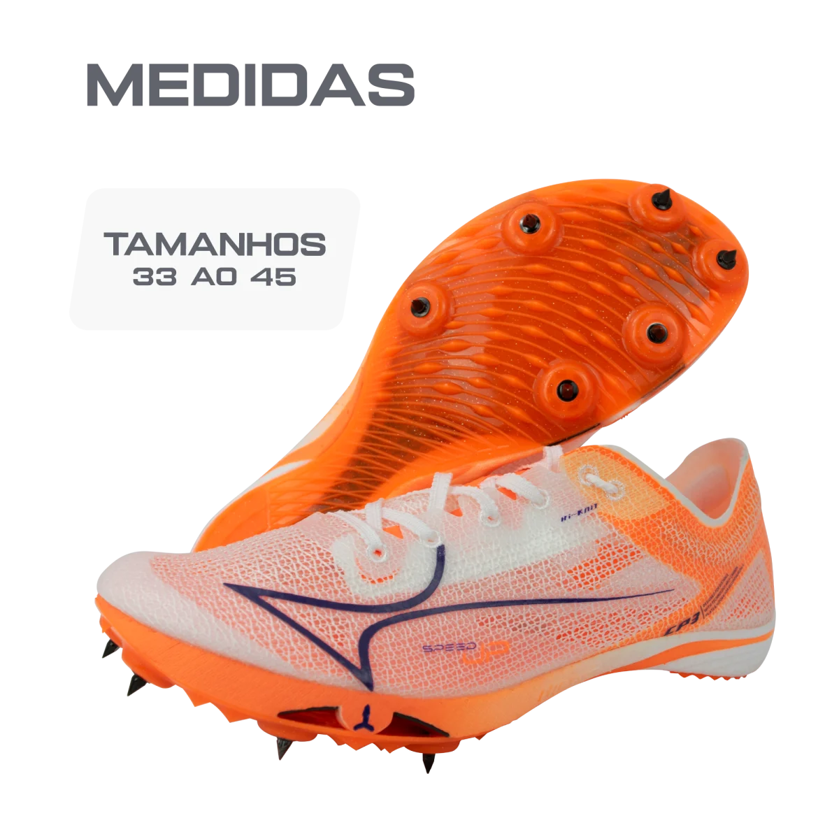 Sapatilha de atletismo para meio-fundo e fundo premium Health