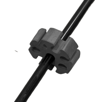 Postes com rede portátil para badminton e mini-tênis Loire