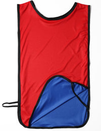 Colete esportivo em tecido sintético e elástico infantil dupla-face Pista e Campo