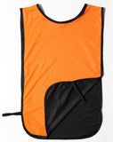 Colete esportivo em tecido sintético e elástico infantil dupla-face Pista e Campo
