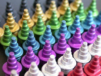 Prego de alumínio e cerâmica para sapatilha de atletismo de compressão (árvore de natal) Pista e Campo