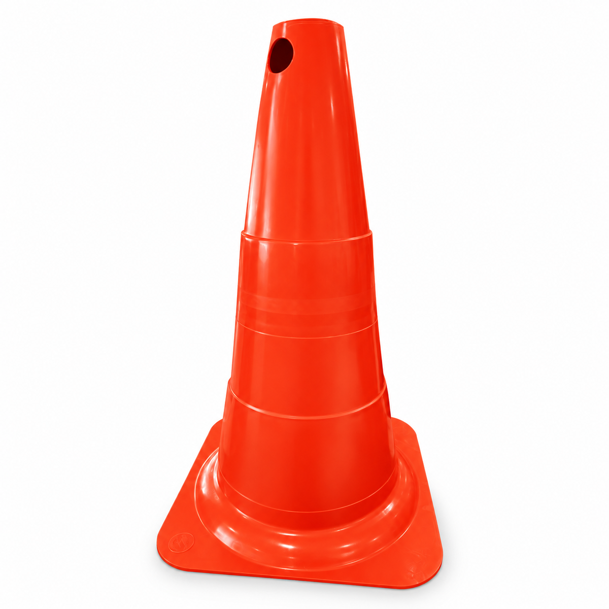 Cone Flexível de Sinalização em PVC 50cm Plastcor