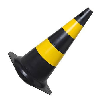 Cone de sinalização de trânsito 50cm rígido Velden