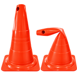 Cone Flexível de Sinalização em PVC 50cm Plastcor