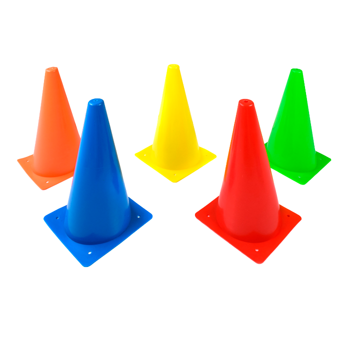 Cone Flexível 30cm para Treino Esportivo Velden - Unidade