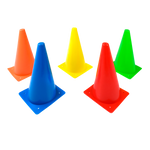 Cone de sinalização de plástico 30cm Pista e Campo