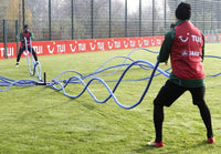 Corda naval preta torcida para treinamento funcional 38mm (masculino) Pista e Campo - preço por metro