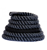 Corda naval torcida para treinamento funcional de ondulação com 5m x 40mm Pista e Campo