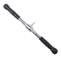 Puxador Barra Reta 50cm Pulley Cromado Maciço com Giro Envolst