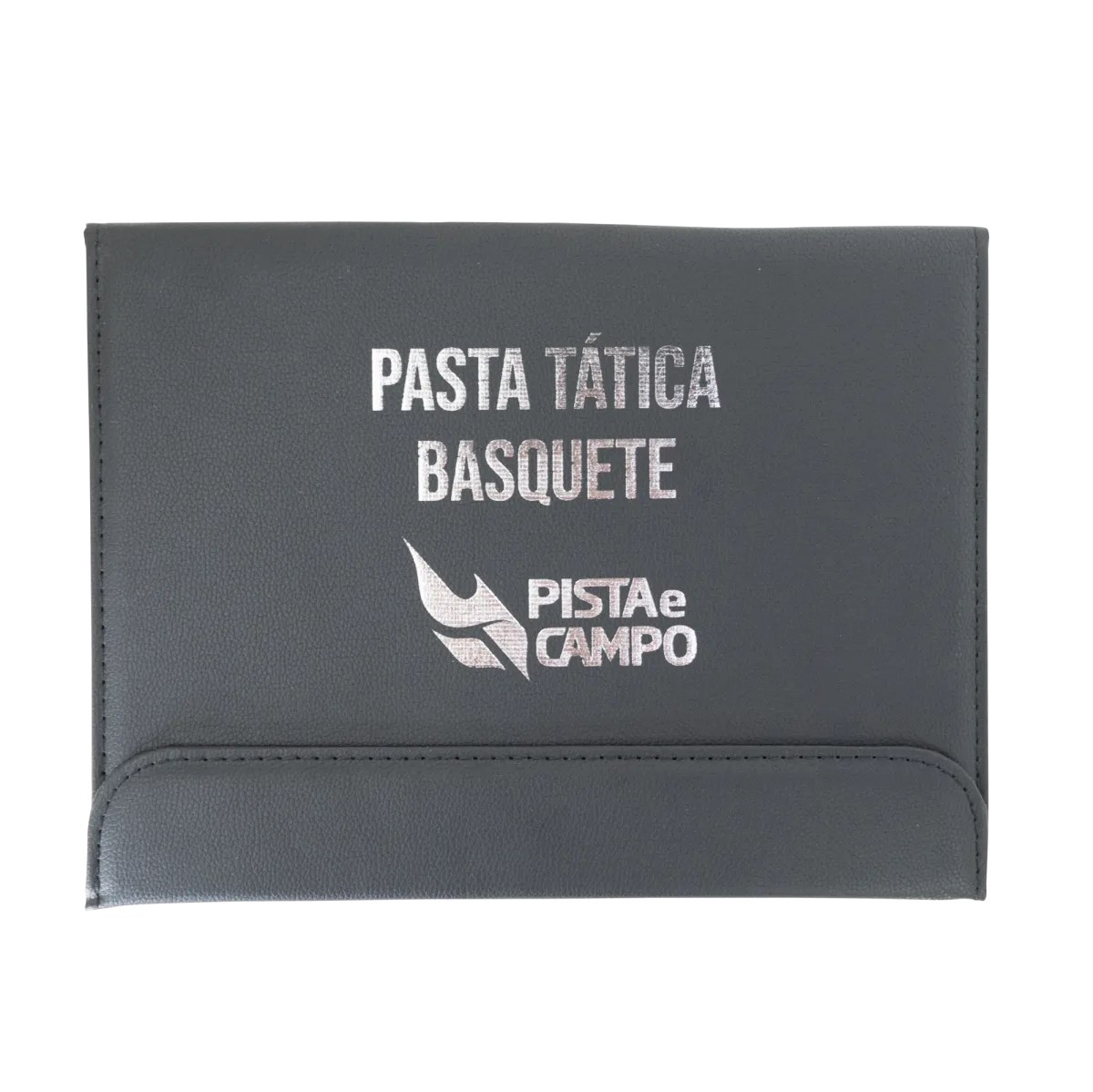 Prancheta tática magnética com caneta para treinamento de basquete Pista e Campo - Modelo pasta preta