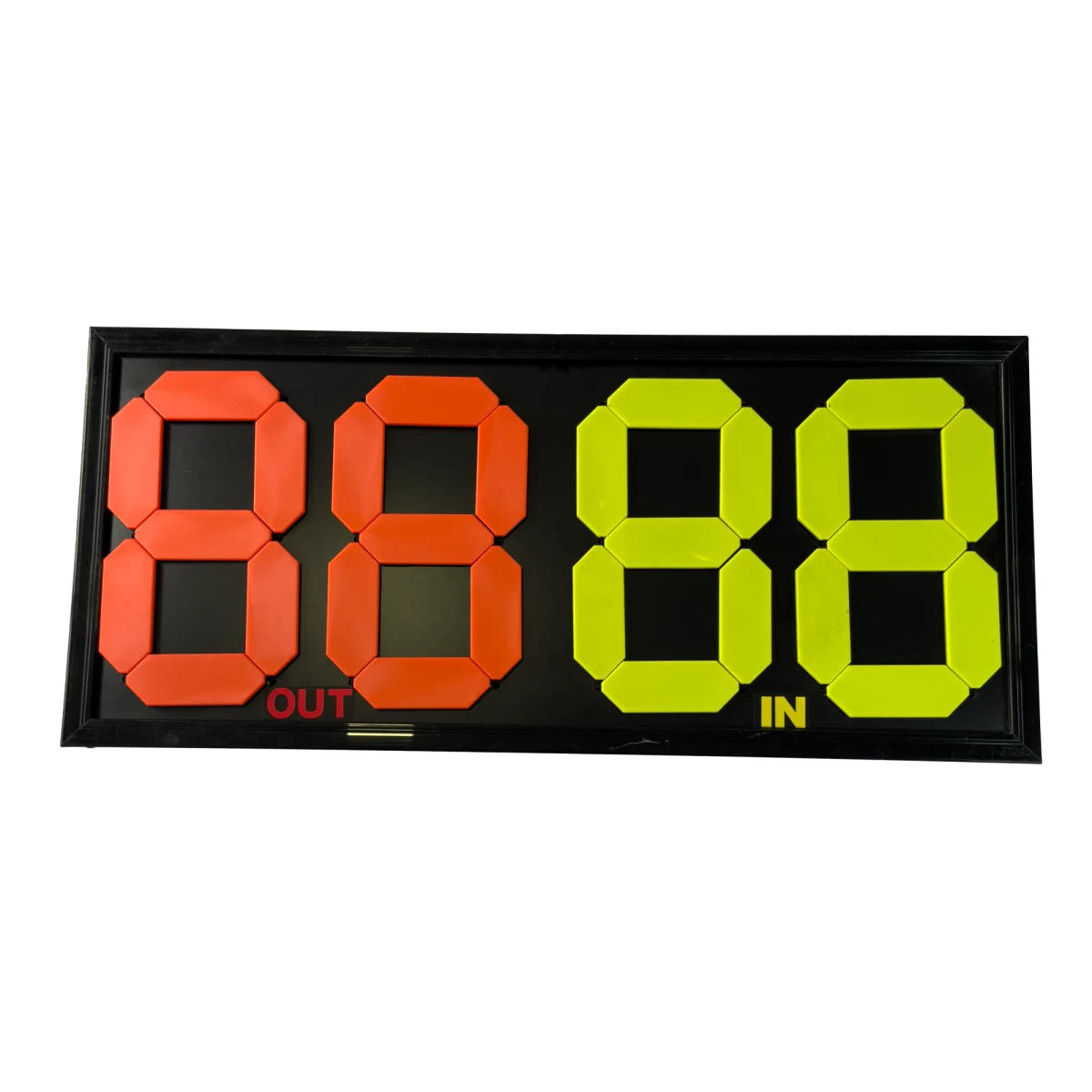 Placar de substituição dupla face 4 dígitos Velden