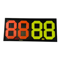 Placar de substituição dupla face 4 dígitos Velden