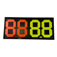 Placar de substituição dupla face 4 dígitos Velden