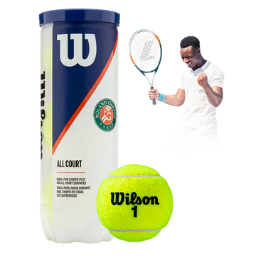 Bola de Tênis Wilson Roland Garros All Court Tubo 3un