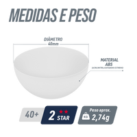 Bolinha de tênis de mesa 2 estrelas Jintai - cnj com 6 und