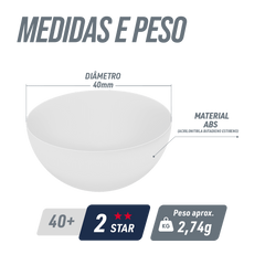 Bolinha de tênis de mesa 2 estrelas Jintai - cnj com 6 und