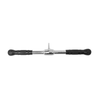 Puxador Barra Reta 50cm Pulley Cromado Maciço com Giro Envolst