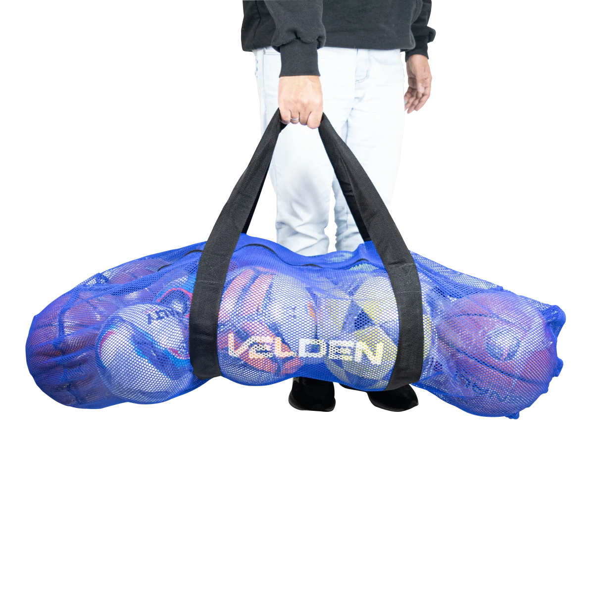 Bolsa para transporte de bolas média Velden Azul 36"