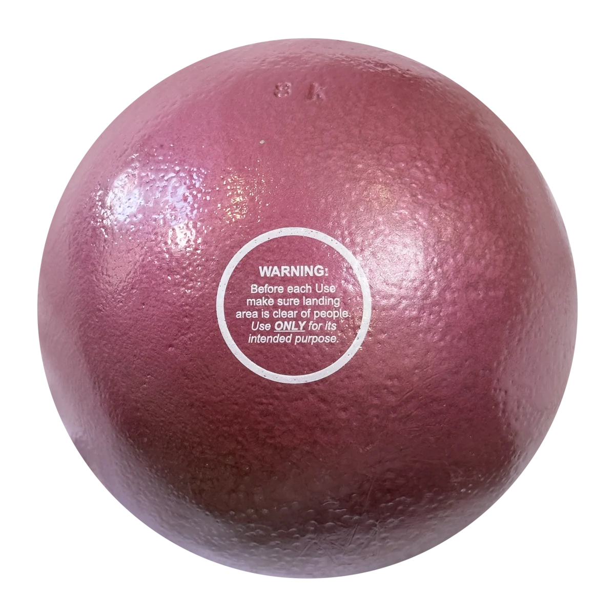 Peso de ferro 8kg Pista e Campo