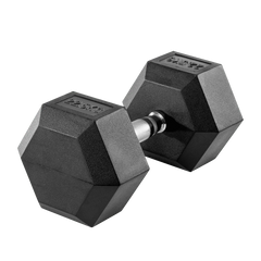 Kit Halteres Sextavados Emborrachados Pegada Cromada Envolst - Pares 10 a 30Kg
