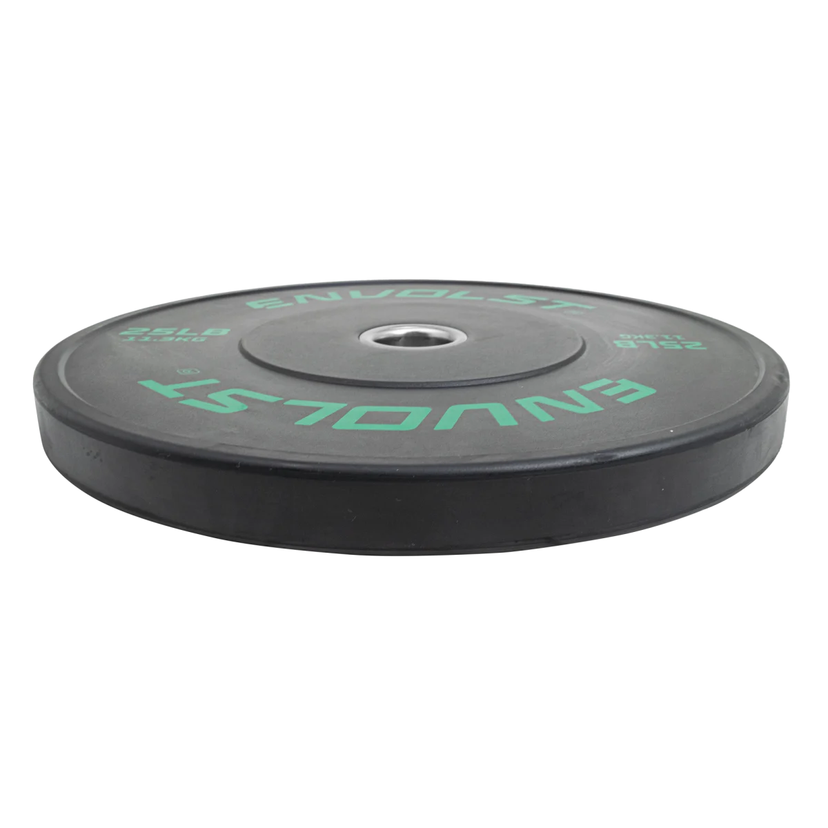 Anilha Olímpica Bumper para Crossfit e LPO 25Lb Envolst